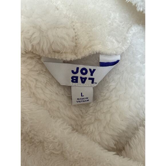 Women’s JoyLab Crème Comfy Faux Fur Turtleneck Sweater Sz L - Picture 4 of 4